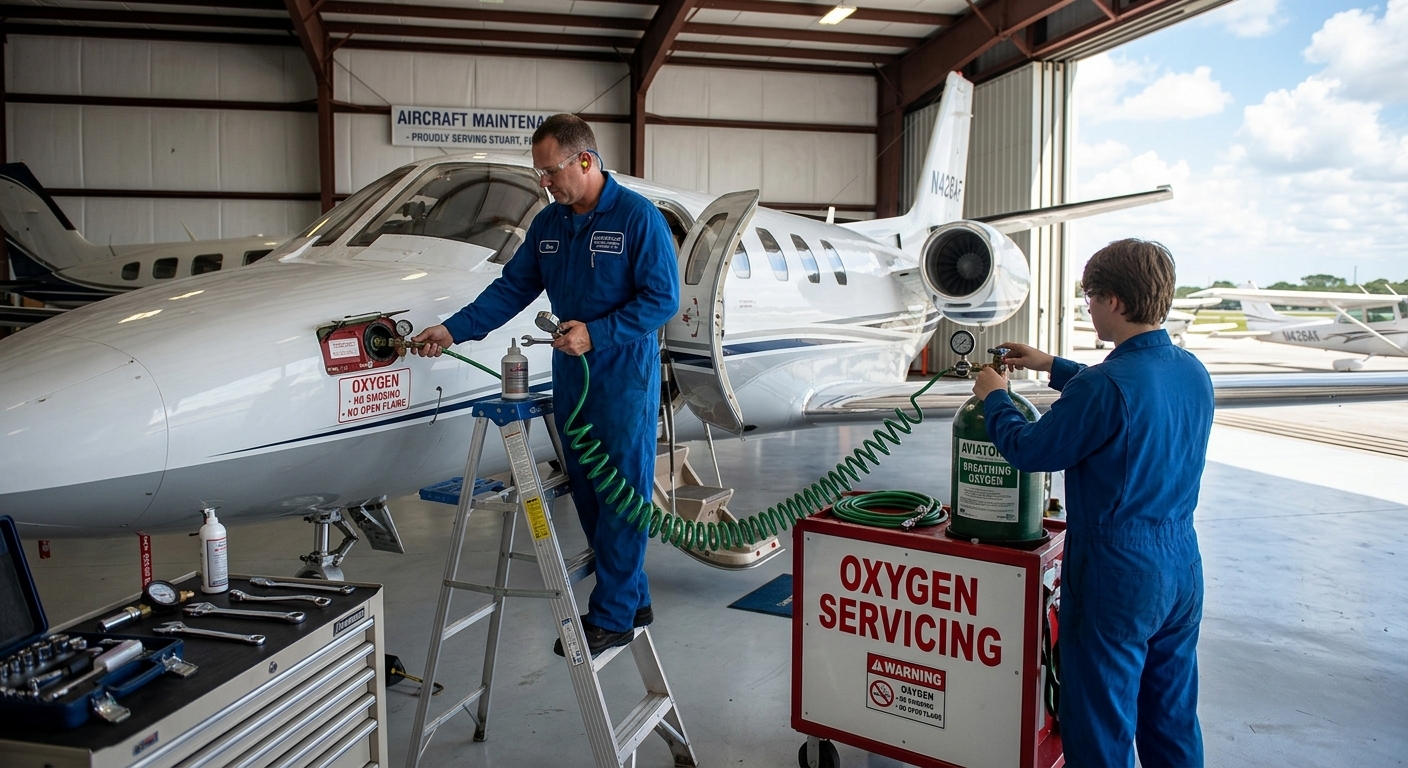 Aircraft Oxygen System Maintenance